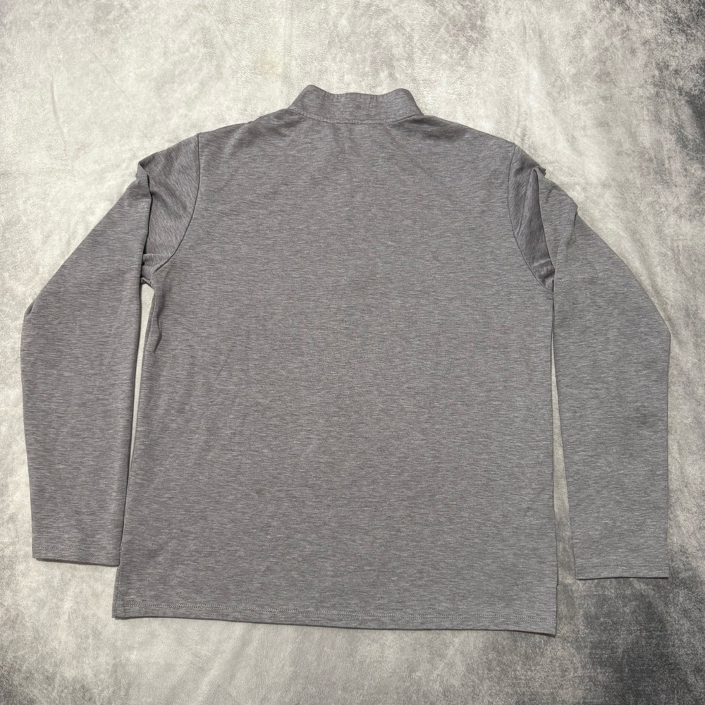 Elevate Gray Quarter-Zip Pullover - image 3